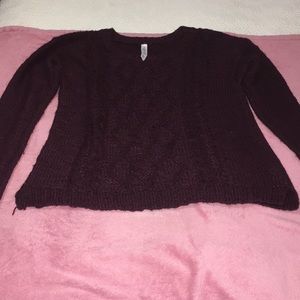 Maroon sweater!!